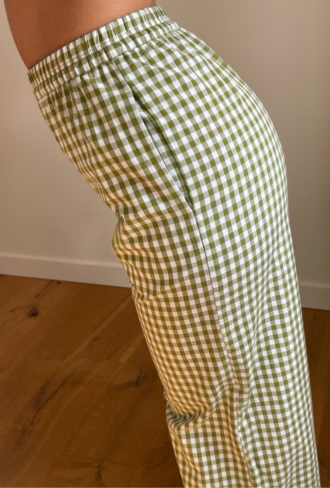 Acid green Poppy pants