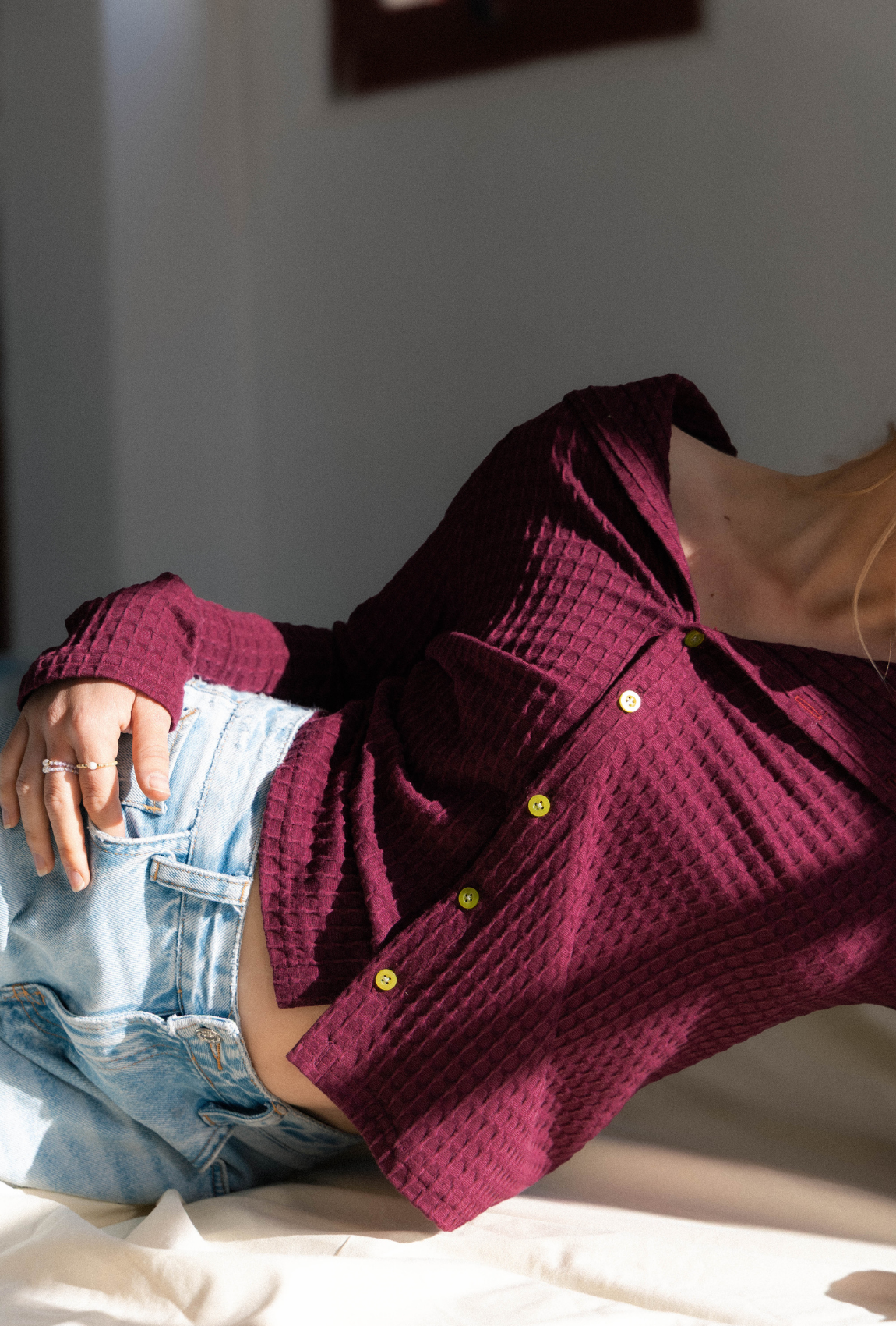 Angie Purple Cardigan