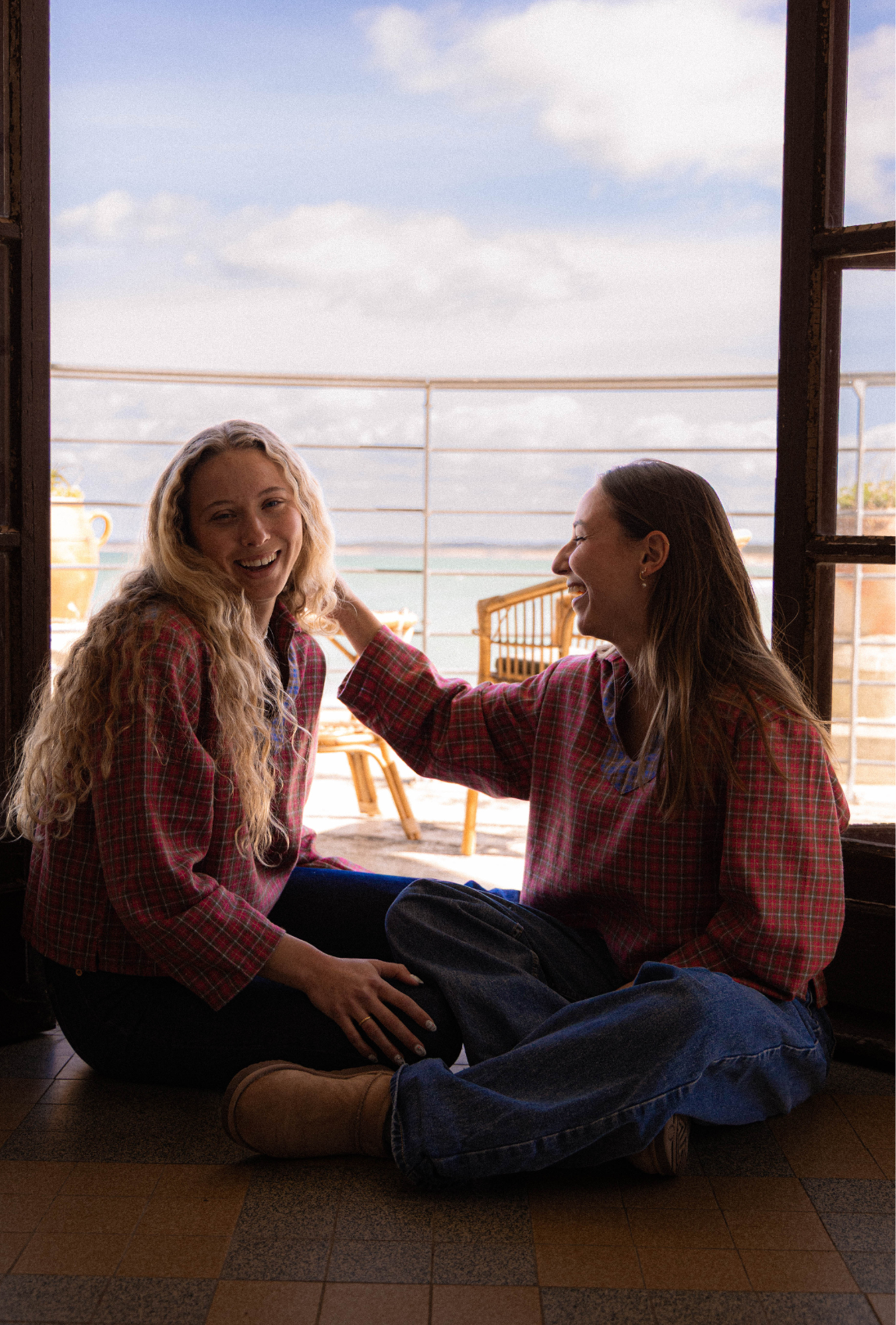 Vareuse Viviane Plaid