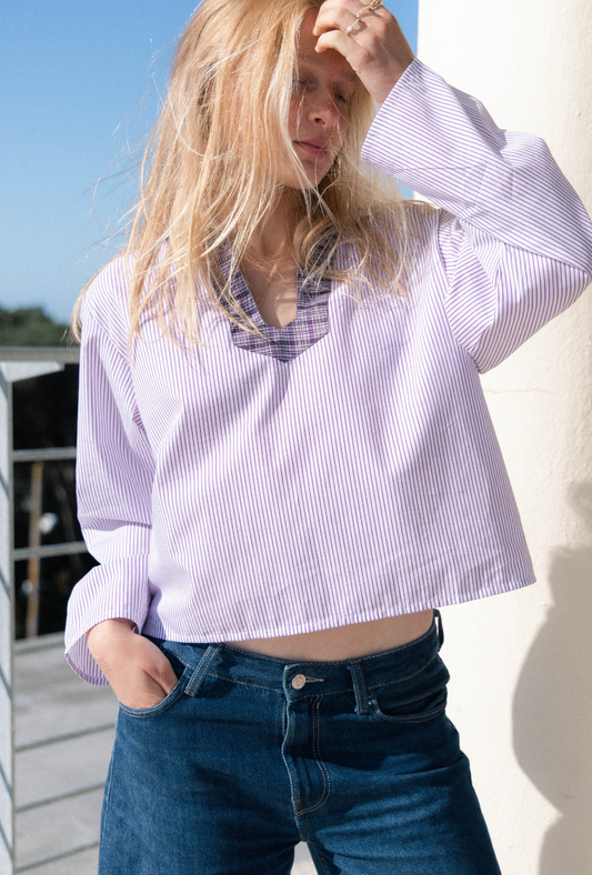 Vareuse Viviane Purple