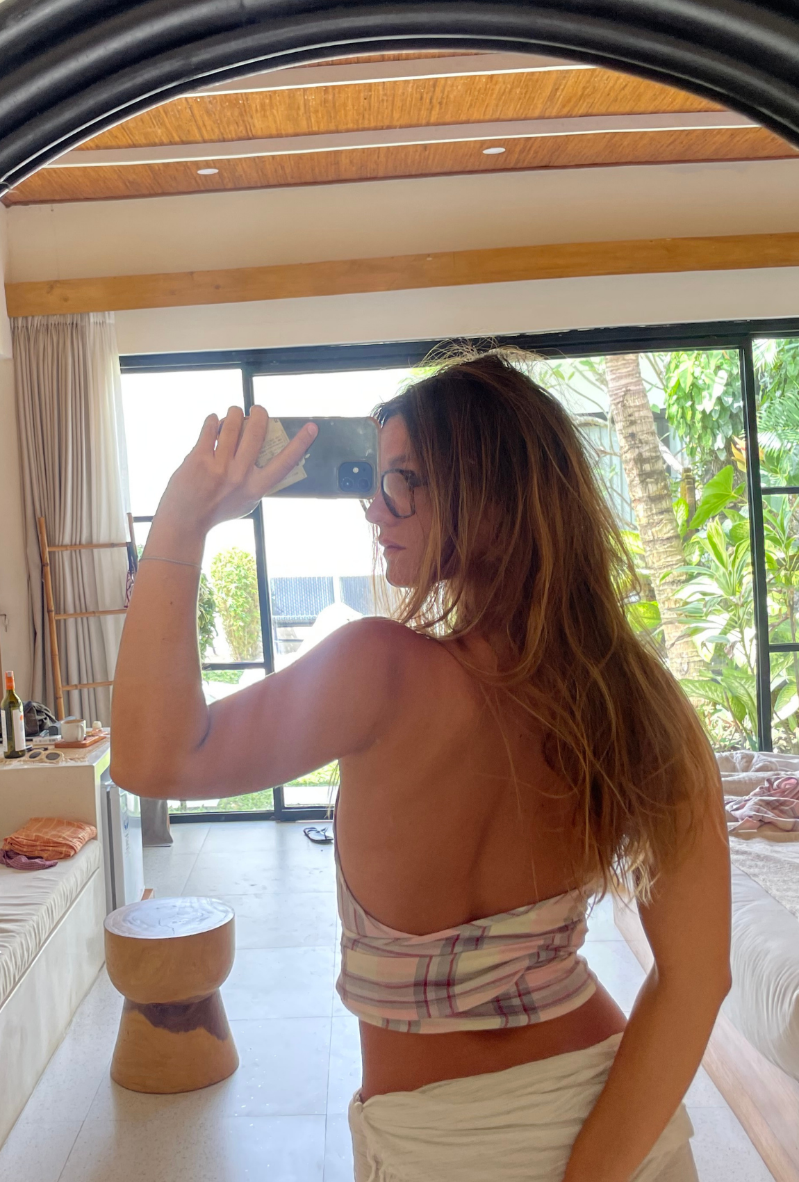 Top Carmen Oxford Pink