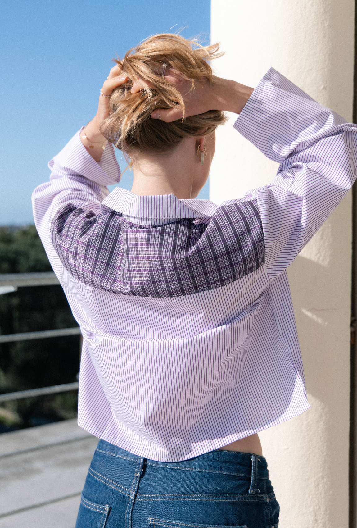 Vareuse Viviane Purple