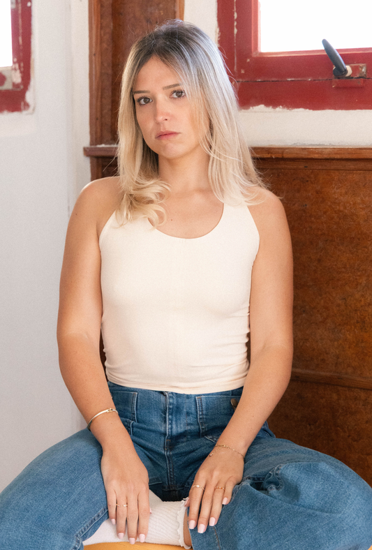 Isadora Top Ivoire